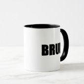 Mug BRUH ! Hippie à la mode de mots d'argot de rue de (Devant droit)