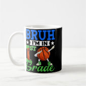 Mug Bruh Im En Basketball De 1Ème Année Retour À L'Éco (Gauche)