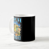 Mug Bruh It's My Birthday Funny Brainrot (Devant gauche)