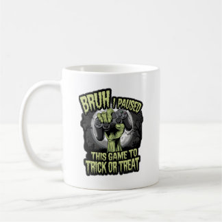 Mug Bruh J'ai mis ce jeu en pause à Trick ou traiter G