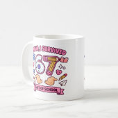 Mug Bruh j'ai survécu 67 jours d'école (Devant gauche)