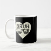 Mug Bruh Mème Citation Drôle Frère Salutation Adolesce (Gauche)