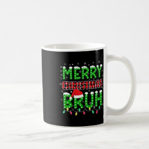 Mug Bruh Noël Rouge Plaid Ados Garçons Enfants Noël Pa