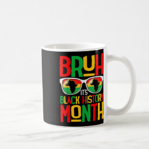 Mug Bruh Noir Histoire Mois Enfant Garçon Hommes Afric