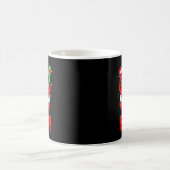 Mug Bruh Six Seven 67 Mème 6 7 Elf Santa Noël Pyjama (Centre)