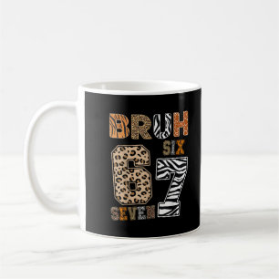 Mug Bruh Six Seven 67 Mème Impression Animalière Sauva