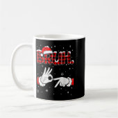 Mug Bruh Six Seven 6 7 Meme Gen Alpha Slang 6 7 Hands (Gauche)