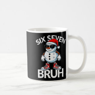 Mug Bruh Six Seven 6 7 Mème Noël Drôle Xmas Hommes