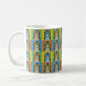 Mug Bruit-Art exotique de bande dessinée de chat de (Gauche)