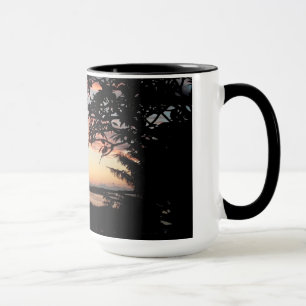 Mug Bruit de coucher du soleil des Bermudes grand