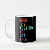 Mug Bruit Son Jour Test Test Test Test Jour Enseignant (Gauche)