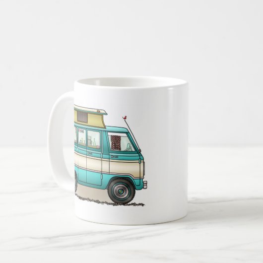 Mug Bruit Top Van Camper (Devant gauche)