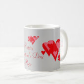 Mug Bruits de heureuse Sainte-Valentin (Devant droit)