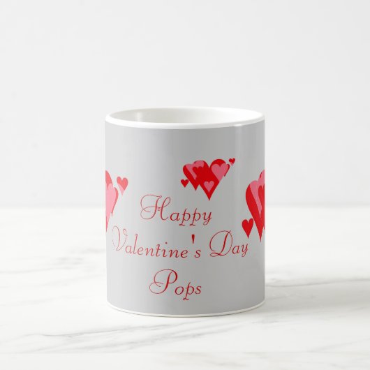 Mug Bruits de heureuse Sainte-Valentin (Centre)