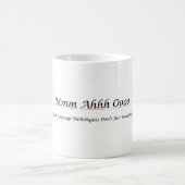 Mug Bruits du pathologiste de langue de la parole (Centre)