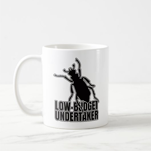 Mug Brûler le coléoptère coléoptère Grave Digger - Ent (Gauche)