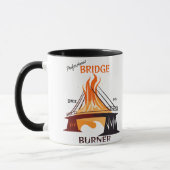 Mug Brûleur de pont professionnel (Gauche)