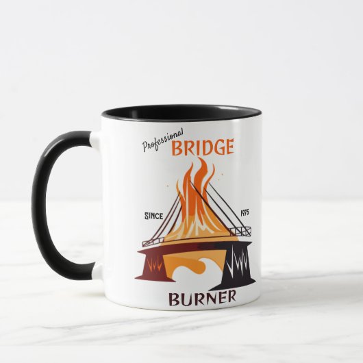 Mug Brûleur de pont professionnel (Gauche)