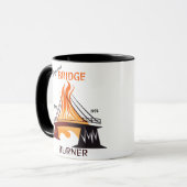 Mug Brûleur de pont professionnel (Devant gauche)
