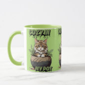 Mug Brûlons doux Cartoon kitty cosy (Gauche)