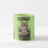 Mug Brûlons doux Cartoon kitty cosy (Centre)