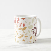 Mug Brûlure à feuilles neutres (Devant droit)