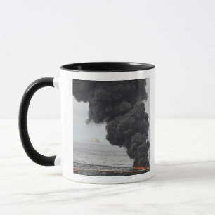 Mug Brûlures d'huile concentrée rassemblées