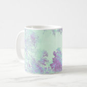 Mug Brume de feuilles larges lavande (Devant gauche)