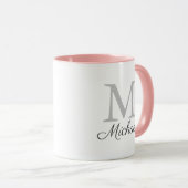 Mug Brume de lumière monographique (Devant droit)