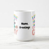Mug Brume Enchantée de la Sorcière Chaudron d'Automne (Centre)