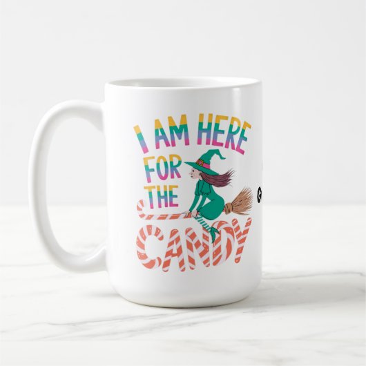 Mug Brume Enchantée de la Sorcière Chaudron d'Automne (Gauche)
