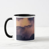 Mug Brume hivernal dans la vallée au coucher du soleil (Gauche)