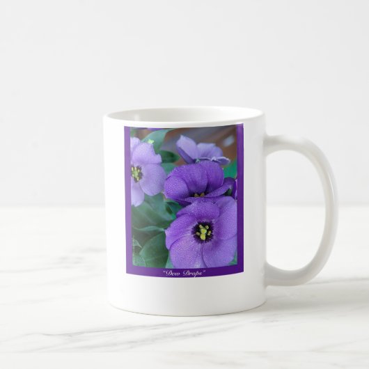 Mug Brume pourpre - "baisses de rosée " (Droite)