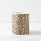 Mug Brun clair crème rayures courtes (Centre)