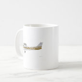 Mug Brun de Cessna 172 Skyhawk (Devant gauche)