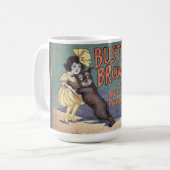 Mug Brun de type (Devant gauche)