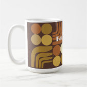 Mug Brun foncé bohème (Gauche)