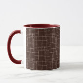 Mug Brun texturé. (Gauche)