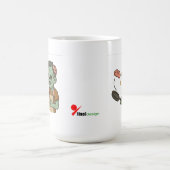 Mug Brunch de zombie – Flip de pancake de cerveau (Centre)