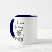 Mug Brunches de bleuets (Devant gauche)