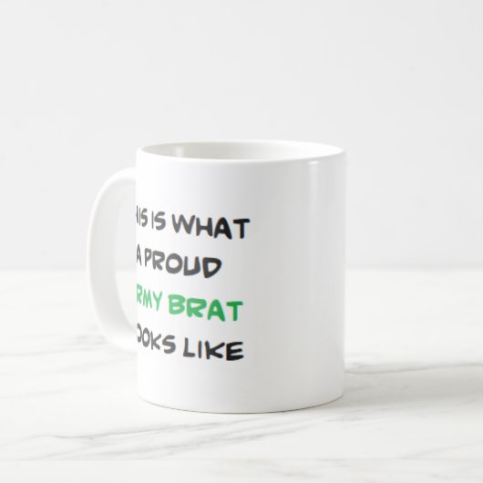 Mug brune de l'armée (Devant gauche)