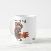 Mug Brune ''Morning Tea with My Labrador '' (Devant gauche)