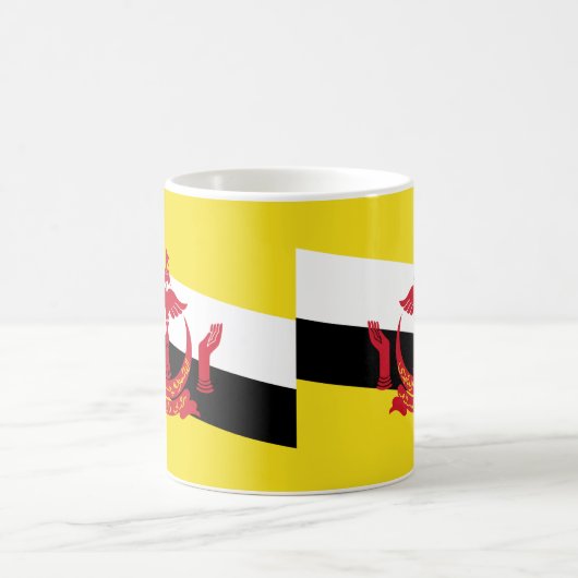 Mug Brunéi Darussalam Drapeau en céramique Musique (Centre)