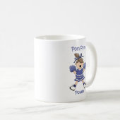 Mug Brunet Pom-Pom Power (Devant droit)