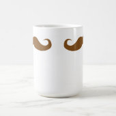 Mug Brunette Mustache (Centre)