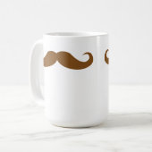 Mug Brunette Mustache (Devant gauche)