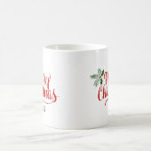 Mug Brush Calligraphy Merry Christmas 2025 (Centre)