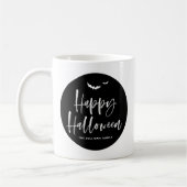 Mug Brush Halloween noir et blanc (Gauche)