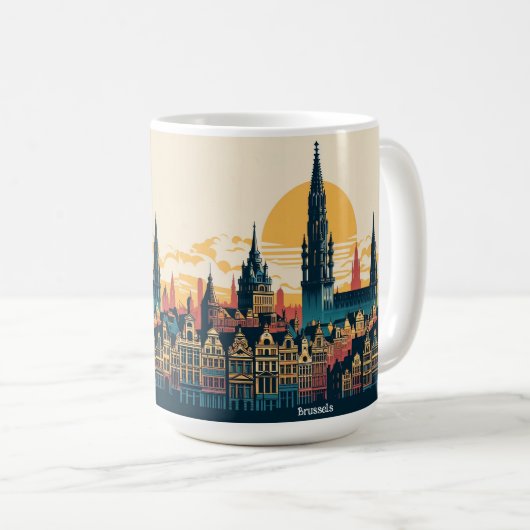 Mug Bruxelles, Belgique (Devant droit)