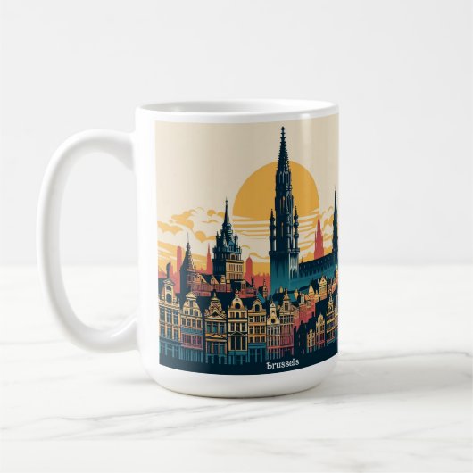 Mug Bruxelles, Belgique (Gauche)
